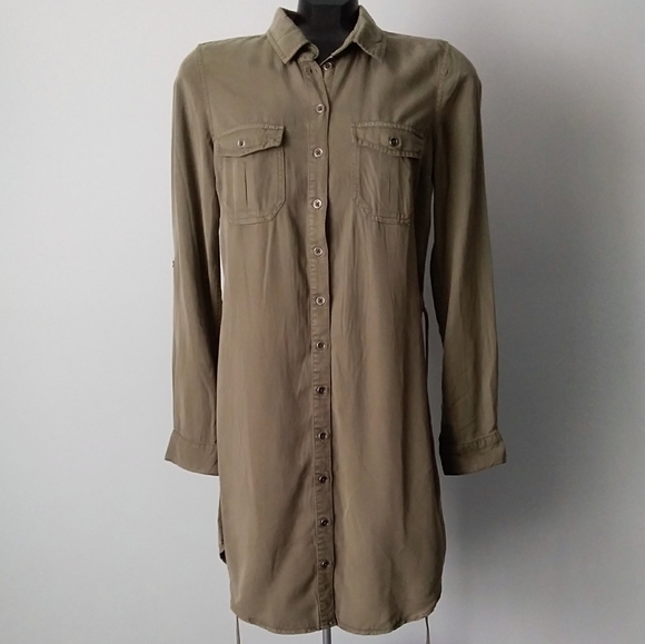 Parasuco Dresses & Skirts - ☀️NEW☀️- PARASUCO Khakhi Shirtdress